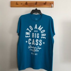 WWE licensed Enzo Amore & Big Cass Fight Type T-Shirt - Large